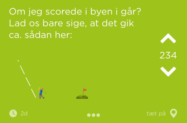 Scorede i byen jodel