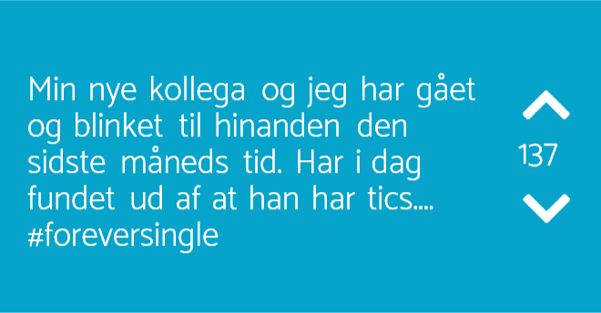 Eksen min dater en kollega kan