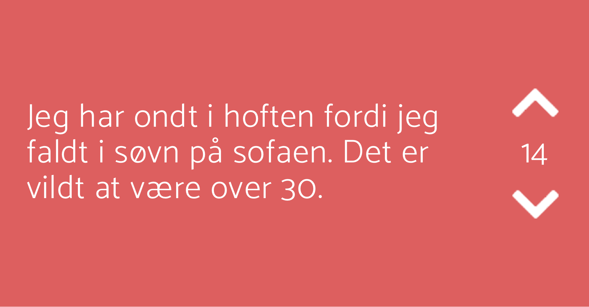 Jeg har ondt i hoften... Jodelgrin.dk